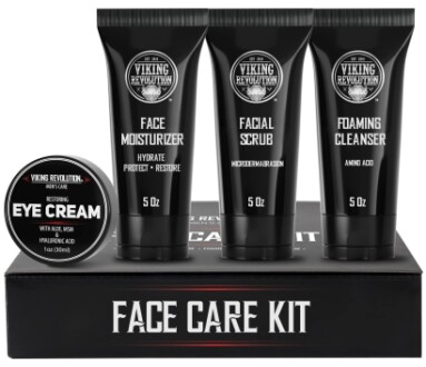 Viking Revolution Men's Facial Skin Care Kit