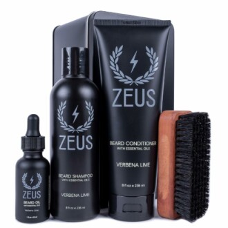 ZEUS Deluxe Beard Wash & Grooming Kit