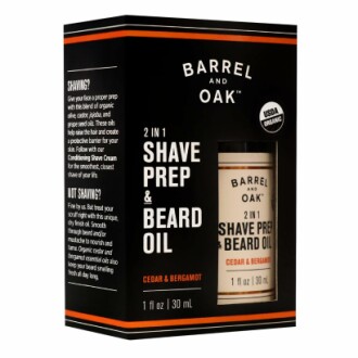 Barrel and Oak Organic Pre-Shave & Beard Oil