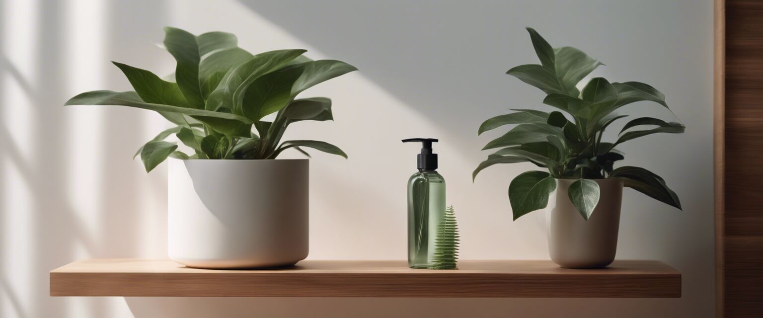 Eco-friendly shampoo bottle