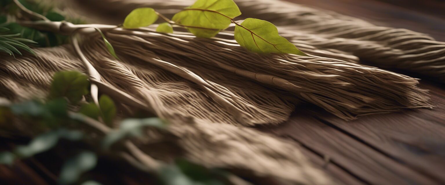 Natural fiber cloth